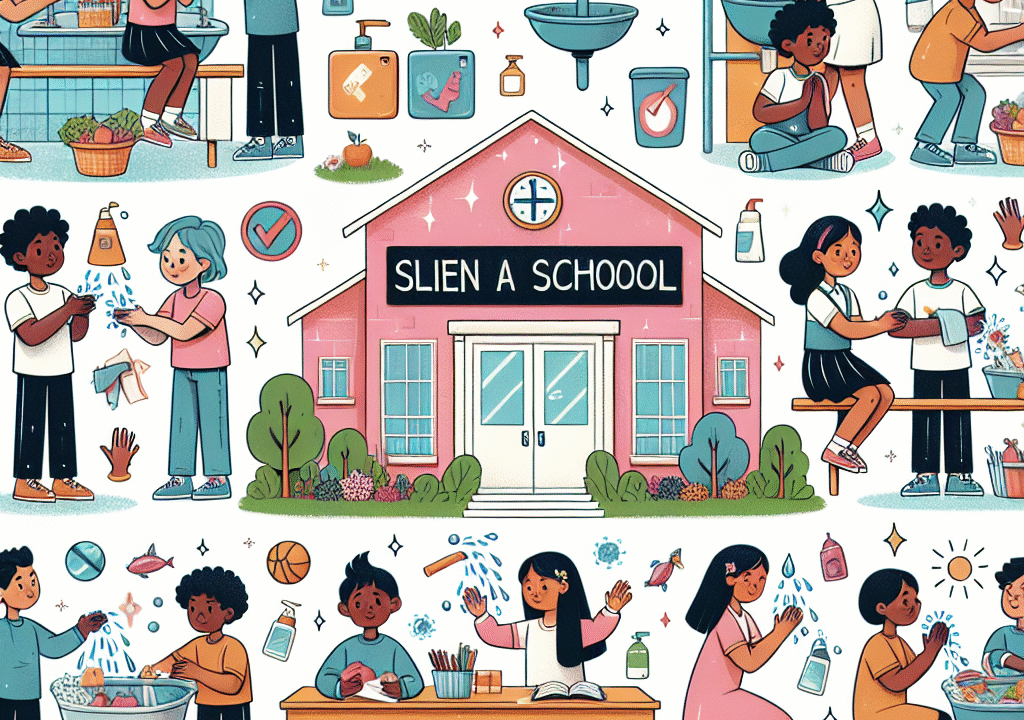 Poster Perilaku Hidup Bersih dan Sehat di Sekolah: Membangun Generasi