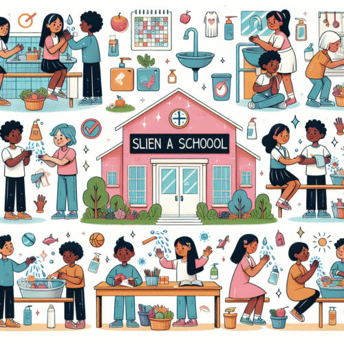 Poster Perilaku Hidup Bersih dan Sehat di Sekolah: Membangun Generasi