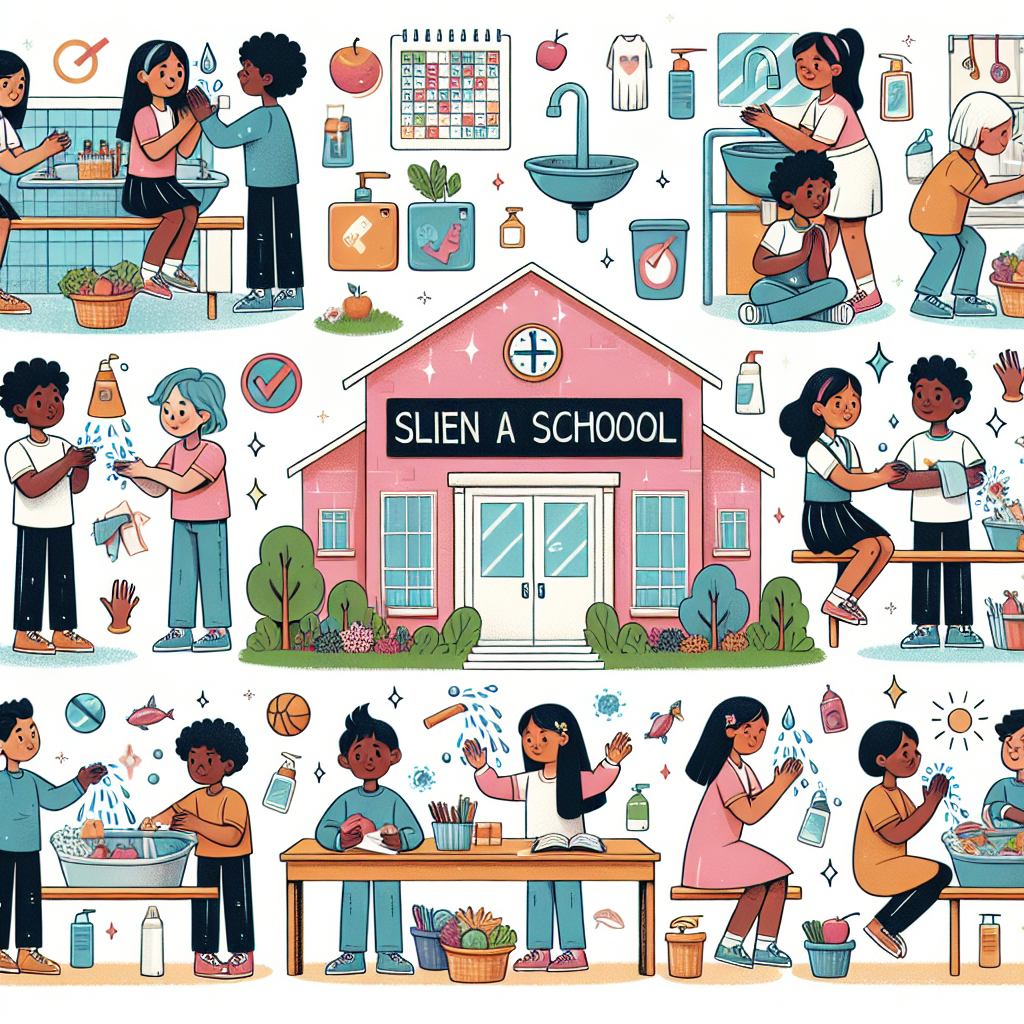 Poster Perilaku Hidup Bersih dan Sehat di Sekolah: Membangun Generasi